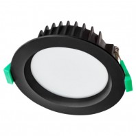 Martec-Titan II 10W Tricolour LED Downlight - White & Black